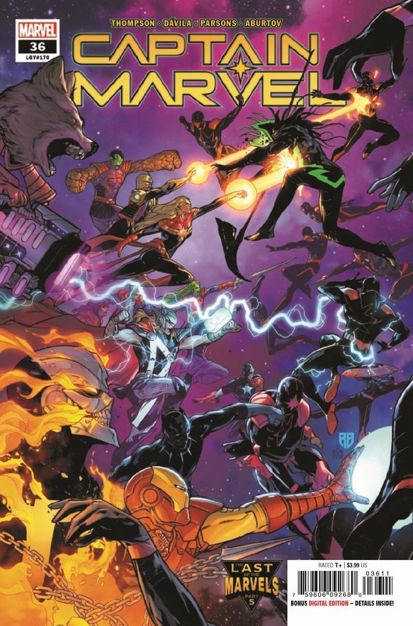 ComicList Previews: CAPTAIN MARVEL #36 Post Image