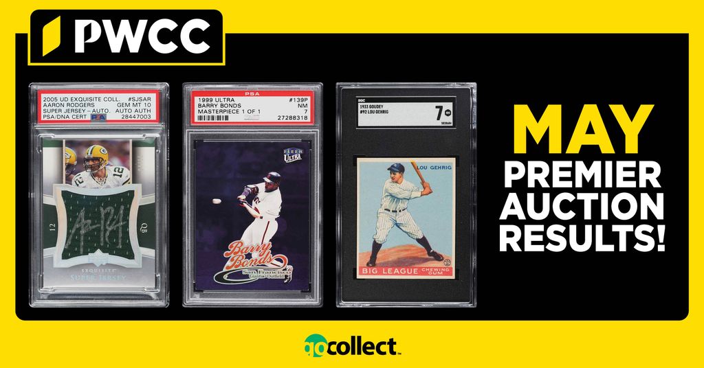 GoCollect Blog: PWCC Marketplace: May Premier Auction Results