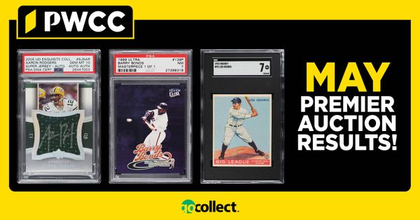 PWCC Marketplace: May Premier Auction... Post Image