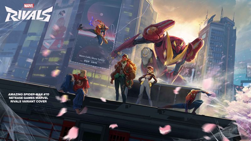GoCollect Blog: Marvel reveals a new line of MARVEL RIVALS VARIANT COVERS