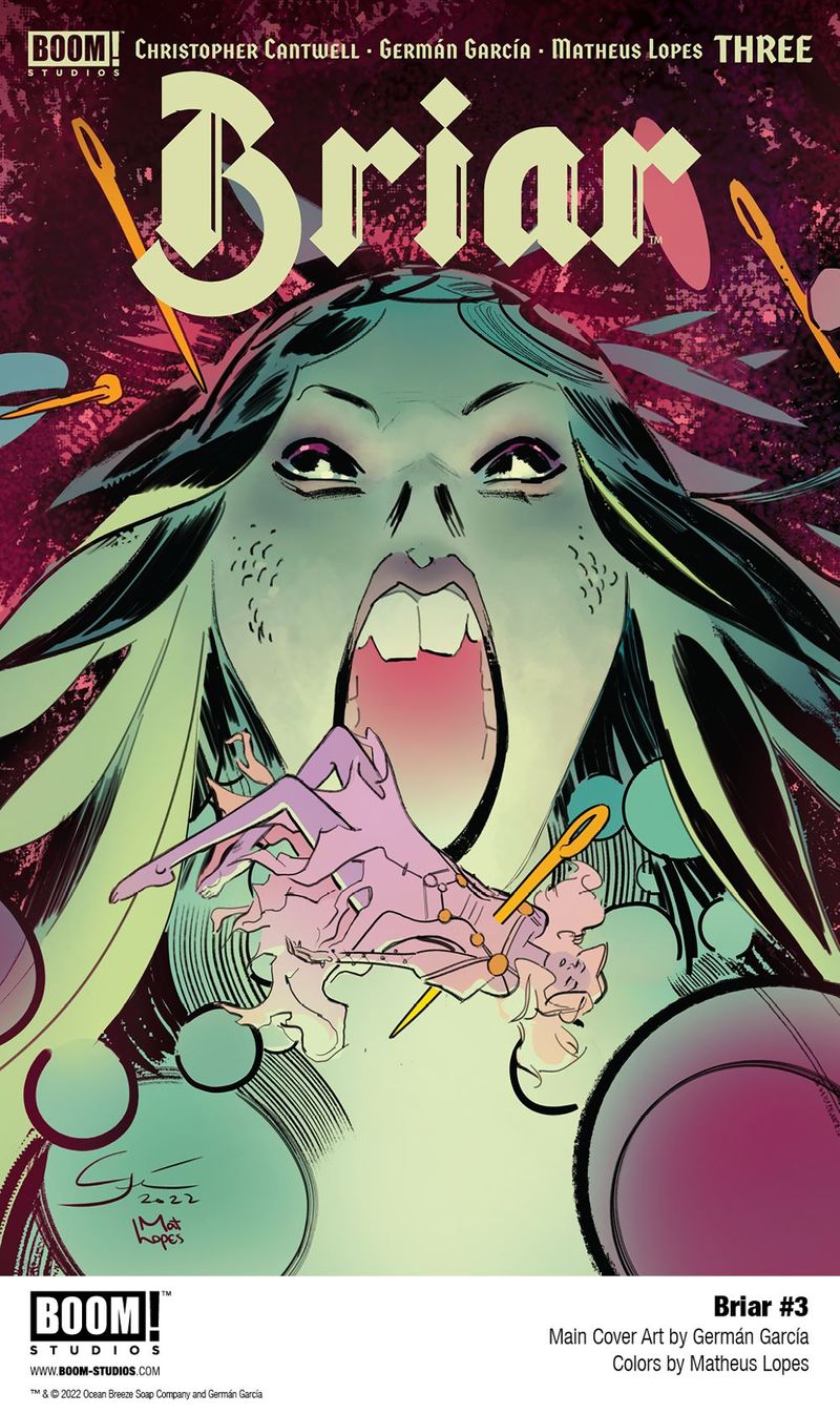 GoCollect Blog: Raúl Allén's variant cover of BRIAR #3 revealed