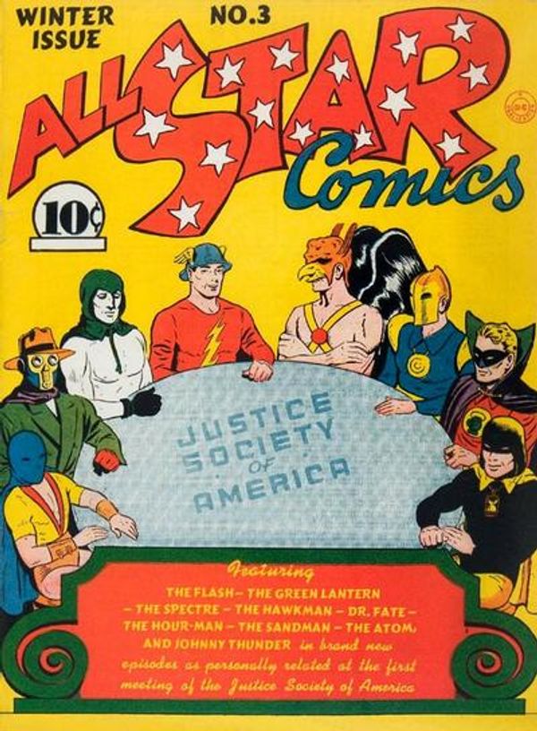 The First Superhero Team: the... Post Image