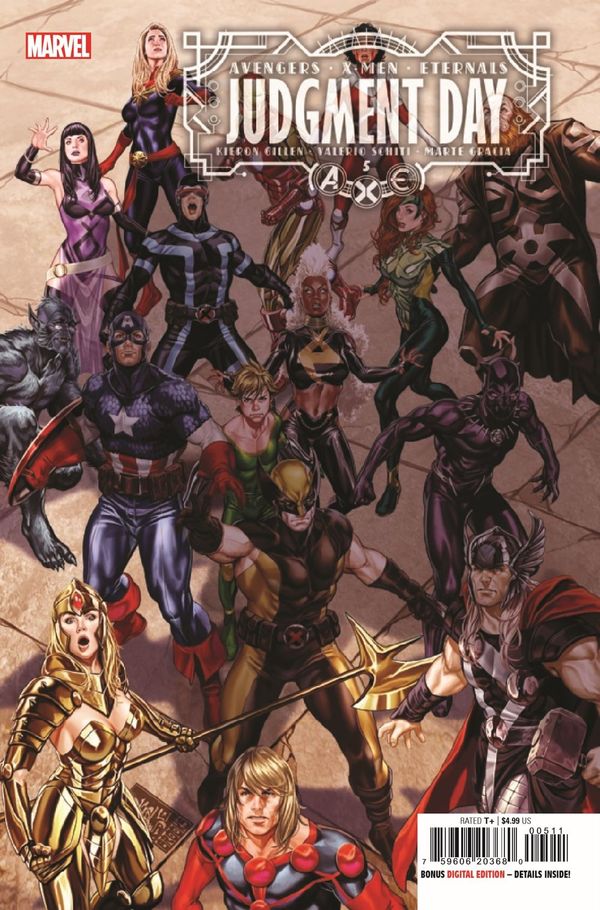 ComicList Previews: A.X.E. JUDGMENT DAY... Post Image