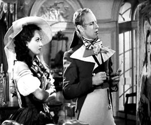 Leslie Howard and Merle Oberon in The Scarlet Pimpernel 1934