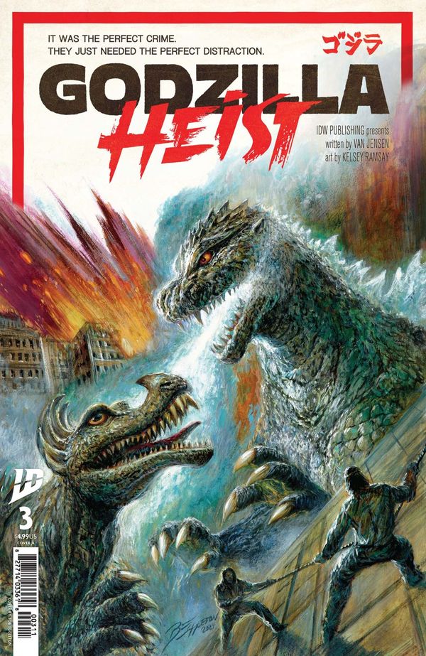 ComicList Previews - GODZILLA: HEIST... Post Image