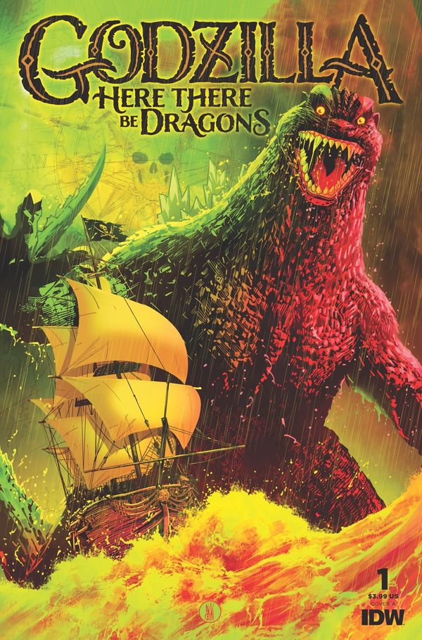 Maritime is menaced in GODZILLA:... Post Image
