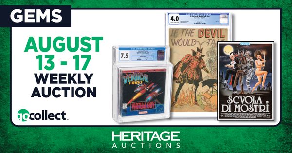 Heritage's Weekly Auction Gems: August... Post Image