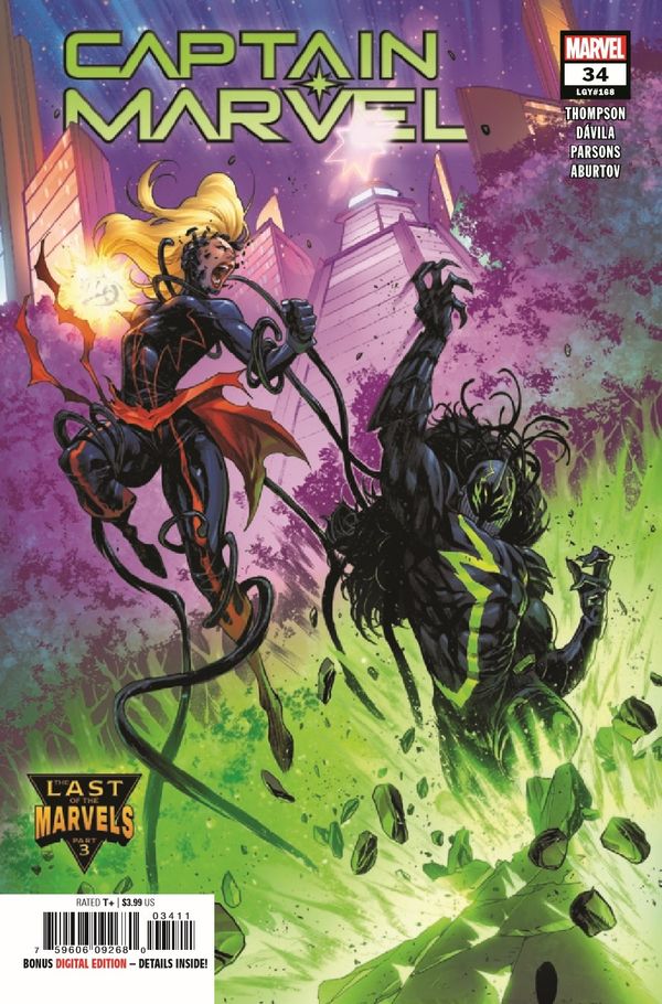 ComicList Previews: CAPTAIN MARVEL #34 Post Image
