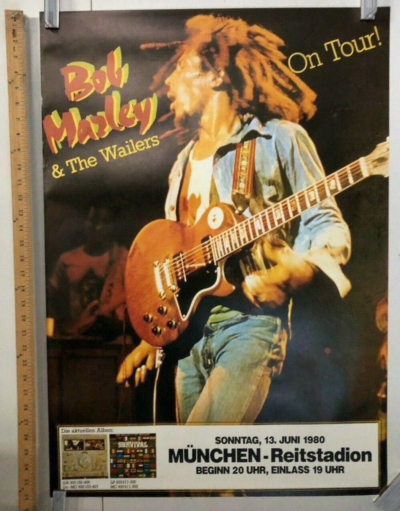 GoCollect Blog: Don't Worry About Finding Bob Marley Concert Posters ...