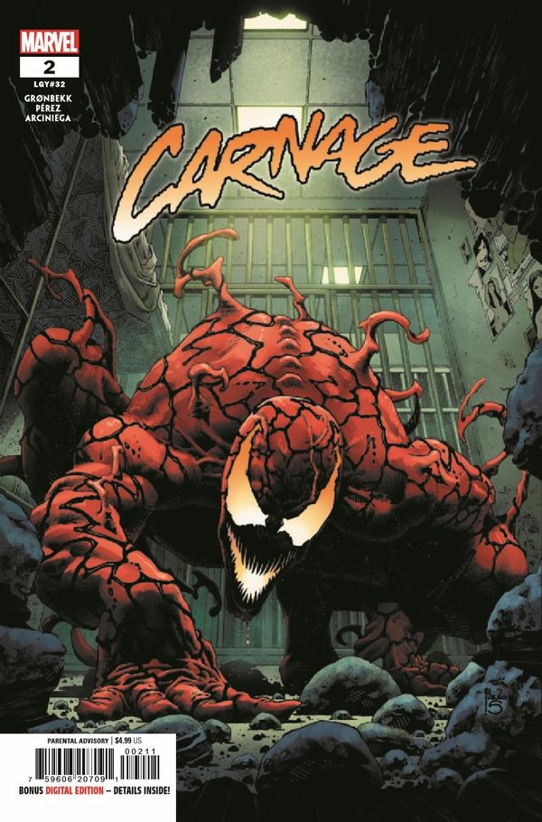 ComicList Previews - CARNAGE #2 Post Image