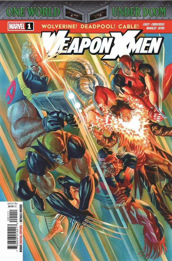 ComicList Previews - WEAPON X-MEN... Post Image