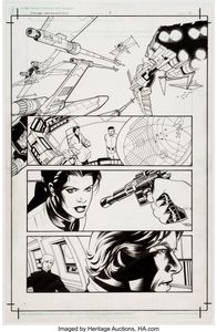 Dark Force Rising art by Terry Dodson and Kevin Nowlan