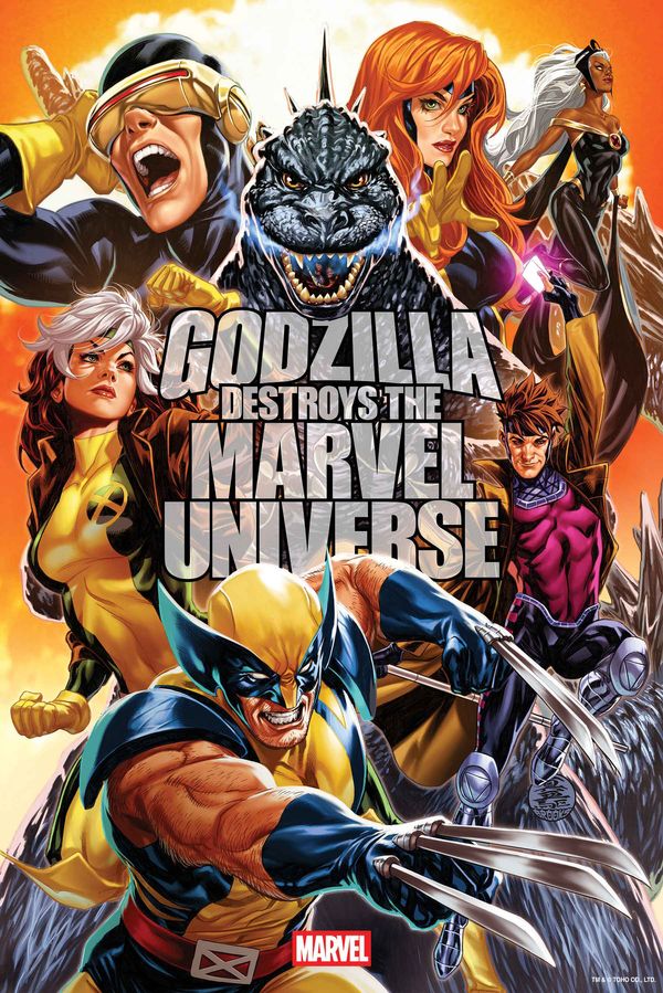 GODZILLA DESTROYS THE MARVEL UNIVERSE... Post Image