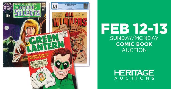 Heritage’s Sunday/Monday Comic Book Auction... Post Image