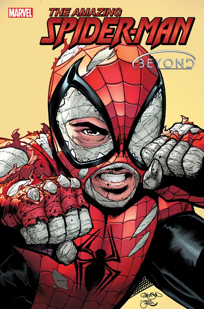 dUvon brush red Marvel spider man