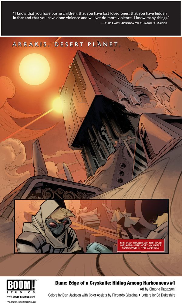 First Look at DUNE: EDGE... Post Image