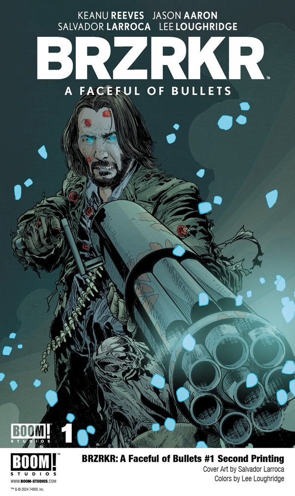 BRZRKR: A FACEFUL OF BULLETS... Post Image