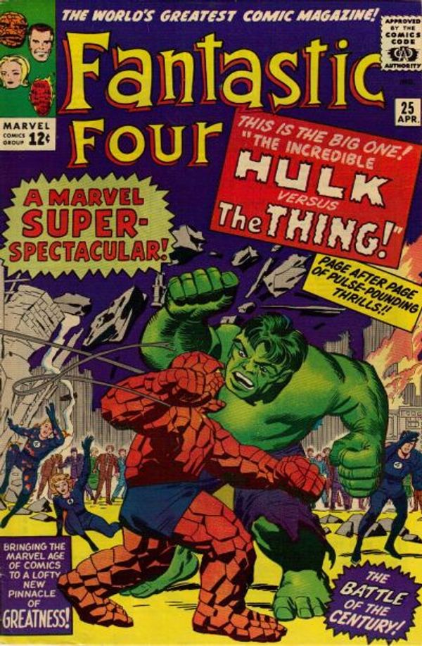 Hulk versus Thing Battles Post Image