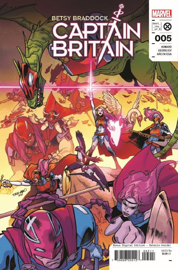 ComicList Previews - BETSY BRADDOCK:... Post Image