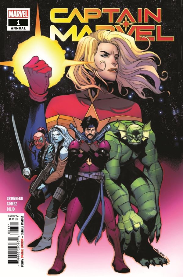 ComicList Previews: CAPTAIN MARVEL ANNUAL... Post Image