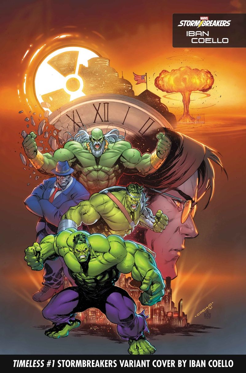 GoCollect Blog: Marvel reveals TIMELESS #1 Stormbreakers Variant Covers