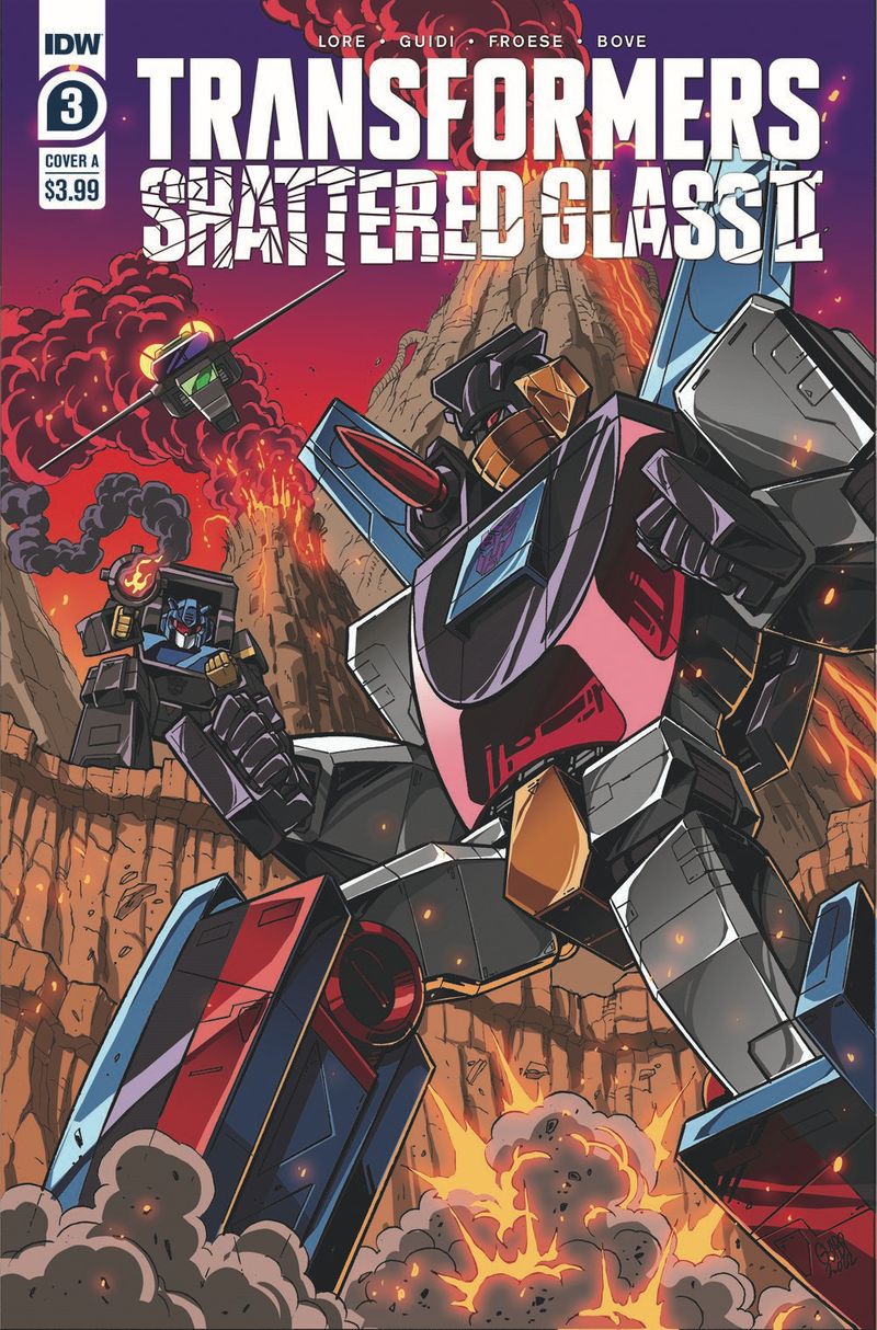 GoCollect Blog: ComicList Previews: TRANSFORMERS SHATTERED GLASS II #3