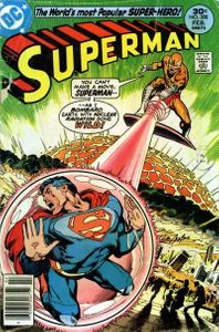 Superman 308 cover art by Neal Adams