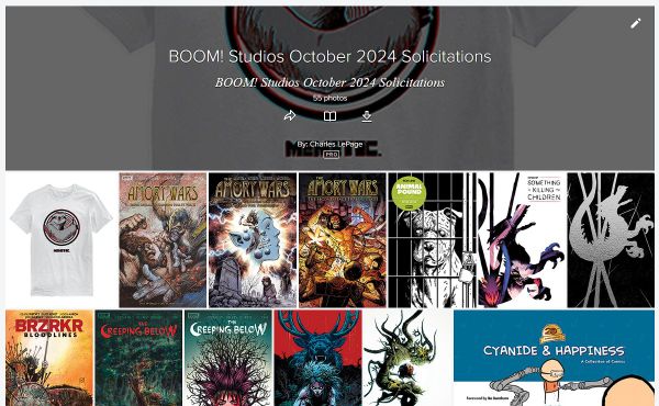 BOOM! Studios October 2024 Solicitations Post Image