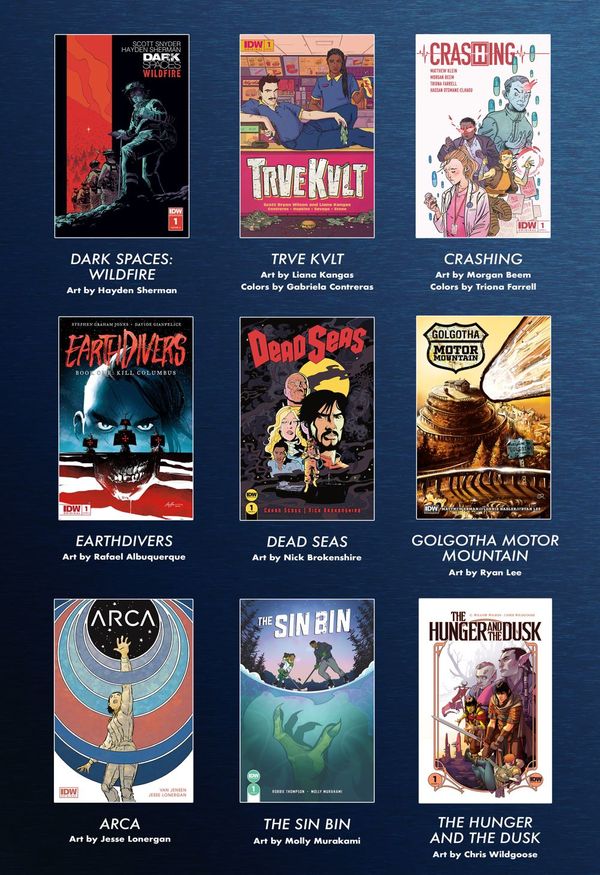 IDW announces nine new original... Post Image