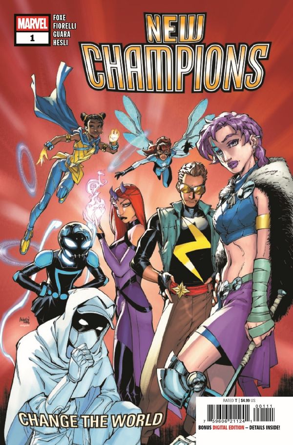 ComicList Previews - NEW CHAMPIONS... Post Image