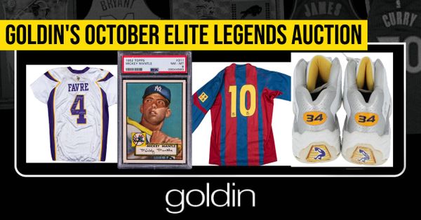 Goldin Announces October Elite Legends... Post Image