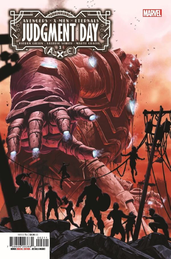 ComicList Previews: A.X.E. JUDGMENT DAY... Post Image