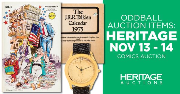 Oddball Auction Items: Heritage’s November... Post Image