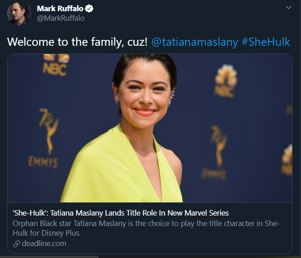 She-Hulk is coming up Post Image