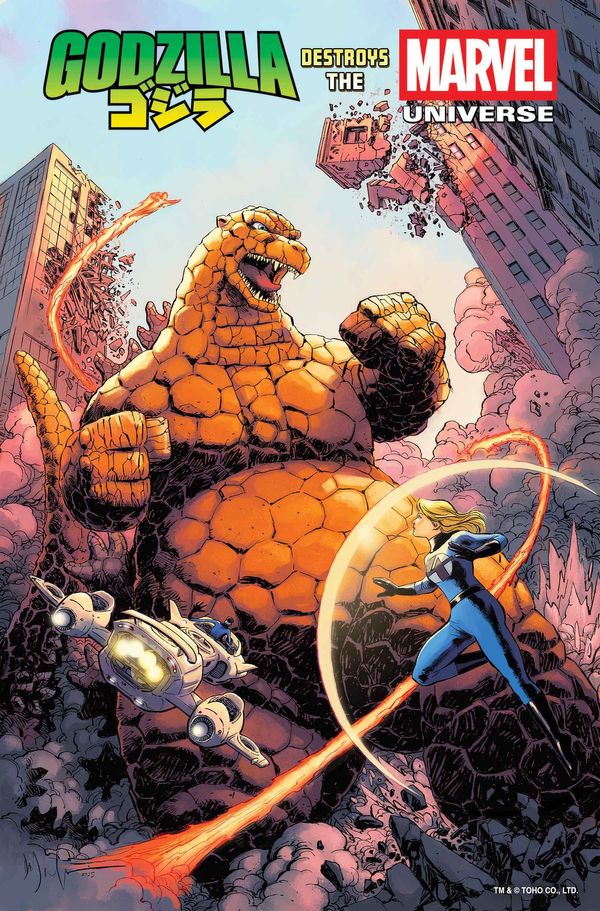 GODZILLA DESTROYS THE MARVEL UNIVERSE... Post Image