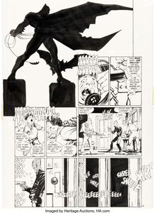 Heritage Signature Auction Batman Art