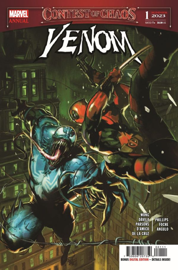 ComicList Previews - VENOM ANNUAL... Post Image