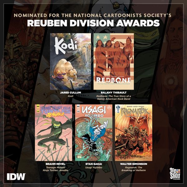 IDW announces Reuben Award and... Post Image