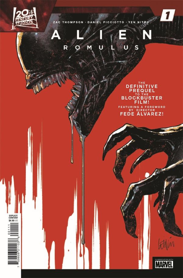 ComicList Previews - ALIEN: ROMULUS... Post Image