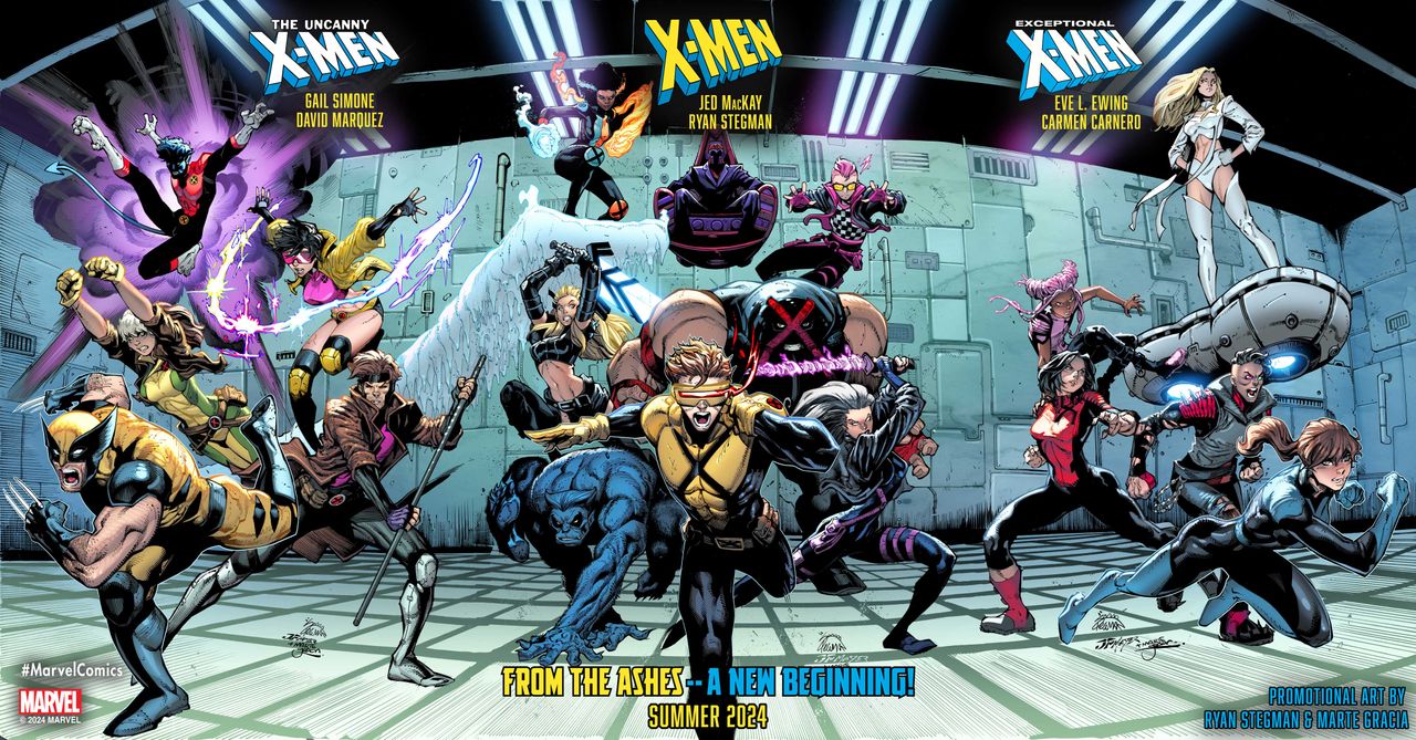 Marvel reveals detail regarding three new flagship X-Titles