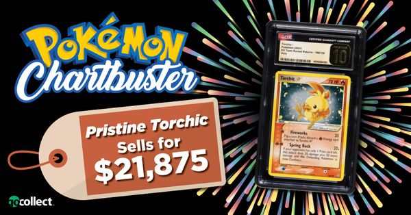 Pokémon Chartbuster: Pristine Torchic Sells... Post Image