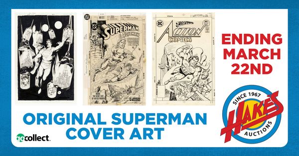 Original Superman Cover Art: Hake's... Post Image