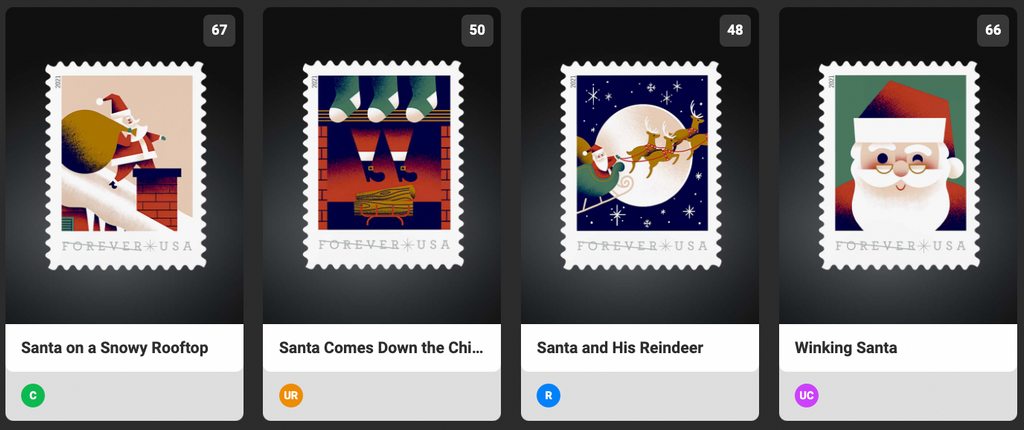 VeVe USPS St. Nick Stamp NFTs