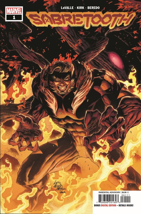 ComicList Previews: SABRETOOTH #1 Post Image
