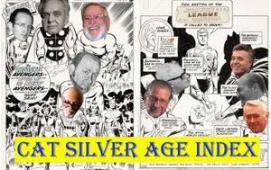 CAT Silver Age Index by Patrick Bain for Tracking Original Art Sales Trends