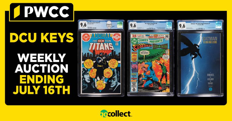 GoCollect Blog: DCU Keys: PWCC Weekly Auction Ending July 16th