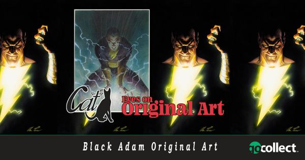 Shazam! It's Black Adam Art Post Image
