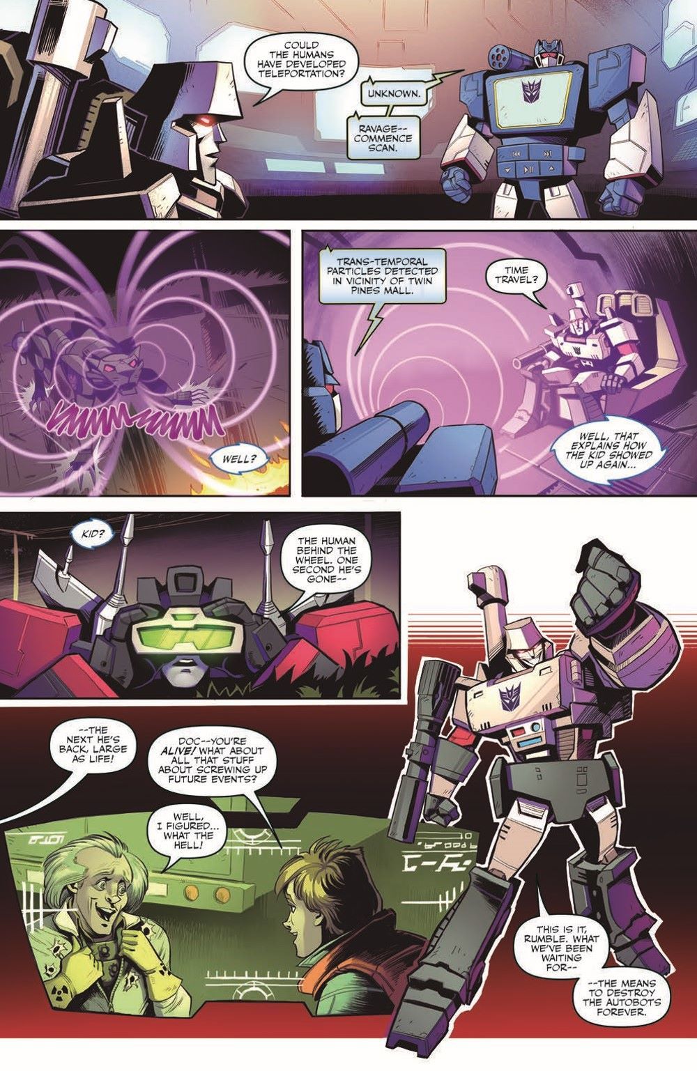 Transformers Back To The Future #1