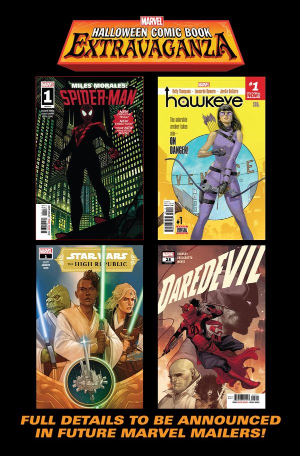 MARVEL HALLOWEEN COMIC BOOK EXTRAVAGANZA... Post Image