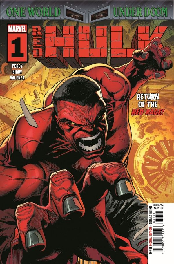 ComicList Previews - RED HULK... Post Image